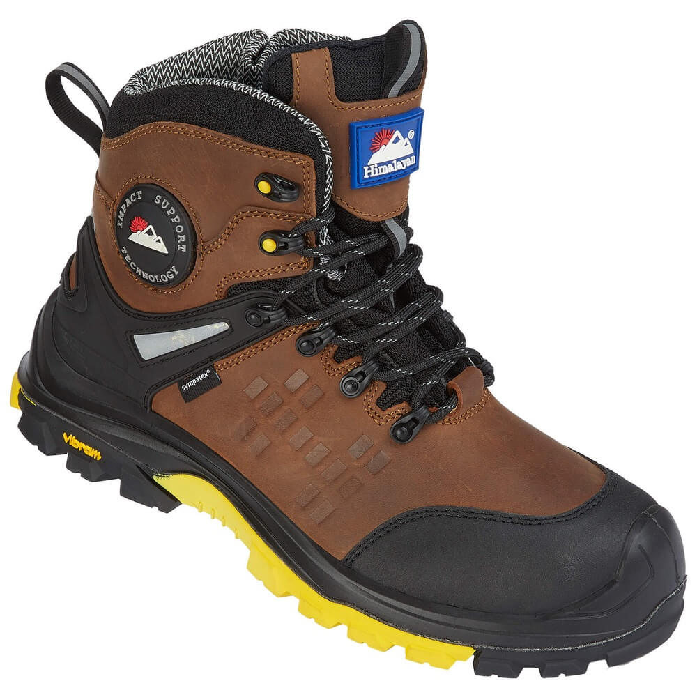 Himalayan Vibram 5802 Vibram Brown Zipper Boot